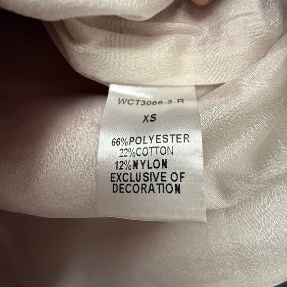 Thml Floral Embroidered Halter Sheath Mini Dress Women's XS Red White Cocktail - Picture 6 of 8